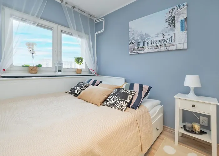 Blue Z Balkonem By Renters * Łódź