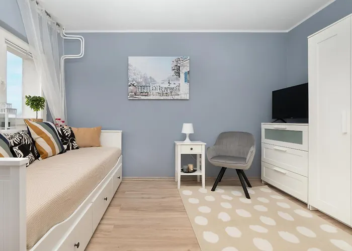 Lejlighed Blue Z Balkonem By Renters *